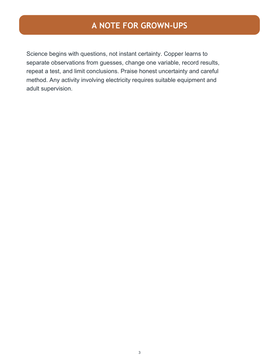Copper Robot and the Question That Wouldn't Quit - Digital Story-Color Book